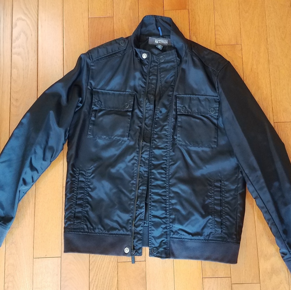 Kenneth Cole Waterproof Bomber Jacket